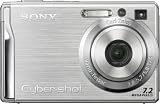  Sony Cybershot DSCW80 7.2MP Digital Camera with 3x Optical Zoom and Super Steady Shot (Silver)