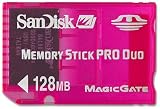  SanDisk製メモリースティックPROデュオ128MB<Pink>