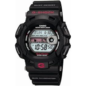 CASIO (�J�V�I) �r���v G-SHOCK GULFMAN DUAL ILLUMINATOR G-9100-1JF