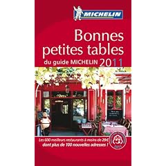 Michelin Bonnes petites tables du guide 2011