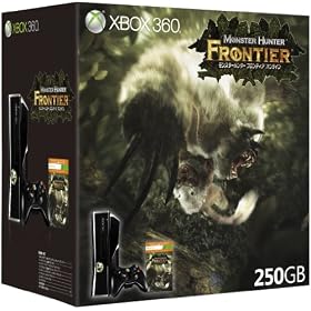 Xbox 360 250GB �����X�^�[�n���^�[ �t�����e�B�A �I�����C�� �g���C�A�� �p�b�N