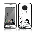 SHARP au IS03�@�X�L���V�[��[TM21 Skulls and Flowers ]