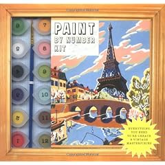 Paint By Number Kit: Everything You Need to Re-Create 8 Vintage Masterpieces