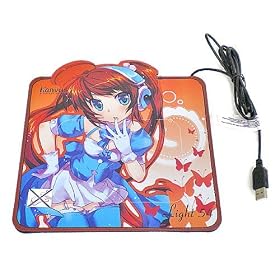 ���̎q�L�����N�^�[�̊G���`����Ă��� USB �}�E�X�p�b�h�^ �G���y���^�u���b�g Kanvus light54