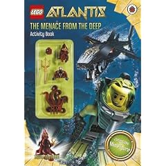Lego Atlantis: The Menace From the Deep Activity Book with Lego Figurine