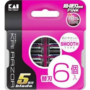 【クリックでお店のこの商品のページへ】カイレザー 5枚替刃 6P