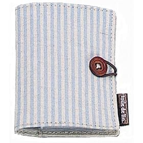 tissu de lin.�J�[�h�P�[�X ���C�g�O���[�� ZA-010