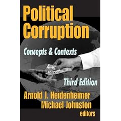Political Corruption: Concepts and Contexts