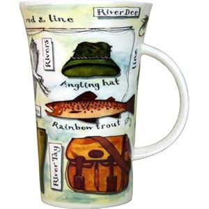 【クリックで詳細表示】DUNOON ダヌーン マグカップ 大容量0.5Lタイプ FISHING