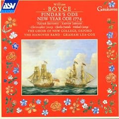 Boyce: Pindar's Ode/New Year