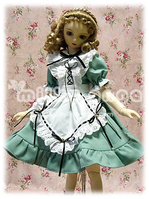 (ミルキーアンジェ) milky ange アンティーク アリス メイド アリス2 アリスブルー メイド服 SD DD オビツ 60cm BJD用ドレス sale