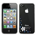 Bling My Thing iPhone 4S/4 Flower Blue Mix