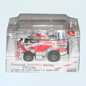 【クリックで詳細表示】タカラトミー チョロQ 六健 オリジナル 限定 リアルモータースポーツシリーズ RMS-04 Panasonic TOYOTA レーシング TF106 ミニカーレーシングカー