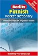 Berlitz: Finnish Pocket Dictionary (Berlitz Pocket Dictionary)