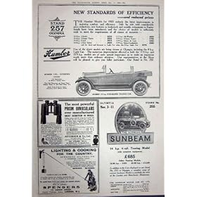 �L�� 1922 �N�̃x�����b�g�̃��Z�����Ԃ� Humber �̑��z����