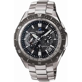 [�J�V�I]CASIO �r���v OCEANUS �I�V�A�i�X OCEANUS CACHALOT TOUGH MVT �^�t�\�[���[ �d�g���v MULTIBAND6 OCW-P600TD-1AJF �����Y