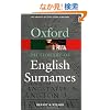 A Dictionary of English Surnames. by P.H. Reaney (Oxford Paperback Reference)