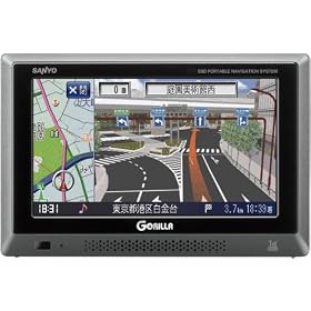 SANYO SSD�|�[�^�u���i�r�Q�[�V���� �uGORILLA Mini�v (4GB����) NV-SB360DT