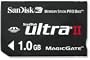 SanDisk SDMSPDH-1024-903 Ultra II �������[�X�e�B�b�N PRO DUO 1GB