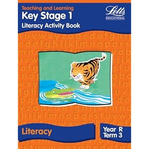 【クリックでお店のこの商品のページへ】Key Stage 1 Literacy: Reception, Term 3: Activity Book (Letts Primary Activity Books for Schools): 洋書