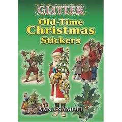 Glitter Old-Time Christmas Stickers (Dover Stickers)