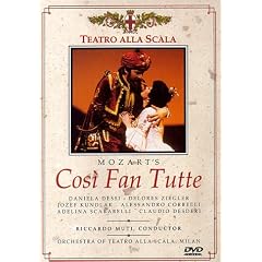 Mozart - Cosi Fan Tutte / Muti, Dessi, Ziegler, Teatro alla Scala [DVD] [Import]
