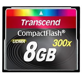 Transcend 300�{���R���p�N�g�t���b�V���J�[�h 8GB TS8GCF300