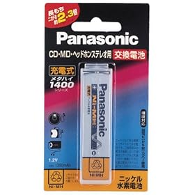 Panasonic �K���^�j�b�P�����f�d�r(1.2V) [HHF-AZ01S/1B]