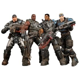 Gears of War - Action Figure: Delta Squad Box Set