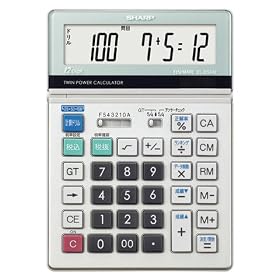 SHARP �]��b����v�Z�h�����t���d�� 12�� �Z�~�f�X�N�^�C�v EL-BS642-X
