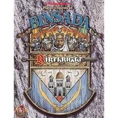 Player's Secrets of Binsada: Domain Sourcebook (Birthright Accessory)