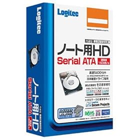���W�e�b�N Serial ATA�����^HDD���j�b�g 160GB (2.5�^) LHD-NA160SAK