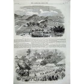 1858 Attack Braves White Cloud Mountains Canton Army