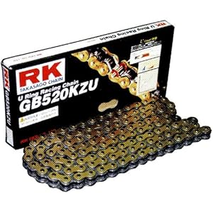 【クリックで詳細表示】[RK エキセル] シール レーシングチェーン Uリングタイプ L / GB520KZU-120