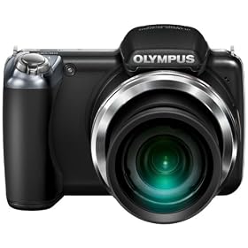 OLYMPUS �f�W�^���J���� SP-810UZ �u���b�N 1400����f ���w36�{�Y�[�� 3.0�^���C�hLCD �L�p28mm 3D�t�H�g�@�\ SP-810UZ BLK