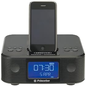 �v�����X�g���e�N�m���W�[ iPod/iPhone�pFM���W�I���ږڊo�܂��@�\�t���X�s�[�J�[ i-Bird II (�u���b�N) PSP-MSSBC2B