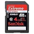 SanDisk SDHC�J�[�h Extreme SDHC UHS-1 Class10 4GB SDSDX-004G �C�O�p�b�P�[�W�i ���s�A���i