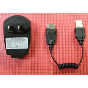 フェアリー リチウムチャージ（ポーチ付）　　USBコード+ACアダプターセット