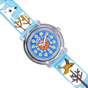  【 ベビーウォッチ / babywatch 】 ◆ ZIP&ZAP / 冬のどうぶつたち [正規輸入品］（ 子供用 腕時計 フランス 学習時計 Baby Watch Paris ）