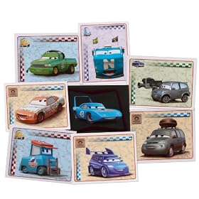 �y�J�[�Y�Q �X�e�b�J�[ �W������p�b�N�z Panini Disney Cars 2 Stickers Pack�����Č��J�I