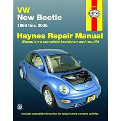 VW New Beetle 1998 thru 2005: Automobile Repair Manual (Hayne's Automotive Repair Manual)