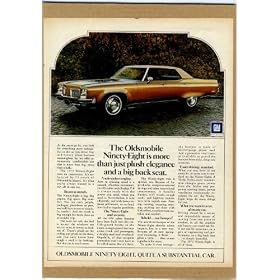 1971�N �I�[���Y���r�� �i�C���e�B�[�G�C�g Oldmobile 1970�N�� ������ �A���� �A�����J�G���L�� �C���e���A�|�X�^�[��