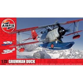 AIRFIX�i�G�A�[�t�B�b�N�X)�P/�V�Q�@�v�vII �A�����J�C�R�@GRUMMAN DUCK(�O���}���@�_�b�N)