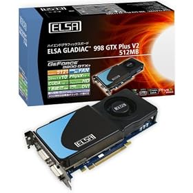ELSA �r�f�I�J�[�hELSA GLADIAC 998 GTX Plus V2 512MB GD998-512ERXP2
