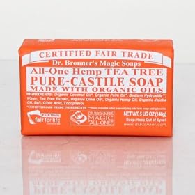 DR.BRONNER'S�i�h�N�^�[�u���i�[�j �h�N�^�[�u���i�[�@�}�W�b�N�\�[�v�@�o�[�@(�Ō`�Ό�)�@�y�e�B�[�E�c���[�z�@140g �Ό� �Ō`�Ό��@140g (1227300)
