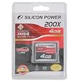 SILICONPOWER 200�{��CF�J�[�h 4GB  SP004GBCFC200V10