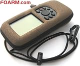  NEW CASE for GARMIN GPSMap 72/76 GPS in 'Hunters & Hikers Brown' w/ Webbing Loop, Lanyard, Clip & 