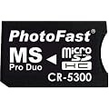 PhotoFast microSD to MS Pro Duo�ϊ��A�_�v�^�[�u���X�^�[�p�b�P�[�W�EmicroSDHC8GB�Ή� CR-5300