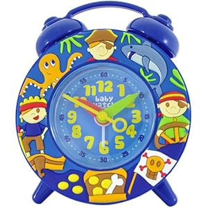  【 ベビーウォッチ / babywatch 】◆ First Clock ファースト　クロック / 海賊船 ( コルセール ) corsaires （　キッズ 子供用　アラーム　置き時計　目覚し 時計 Baby Watch Paris ）[正規輸入品］
