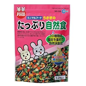 【クリックで詳細表示】マルカン うさぎの自然食 (1.2㎏) MR-568